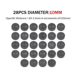 Adjustable Valve Shim Gasket Kit（可调气门垫片垫片套件）